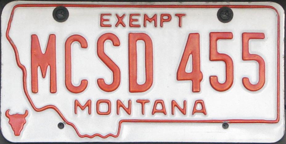 License Plate 9755